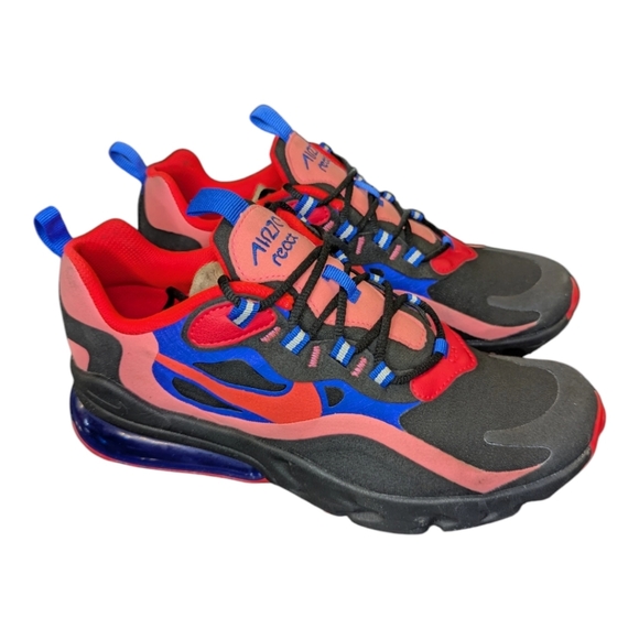 Nike Air Max 270 React GS "Sunset Pulse" Sz 6.5Y / 8 wmn - Picture 9 of 10